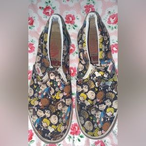 Peanuts Vans Size 8